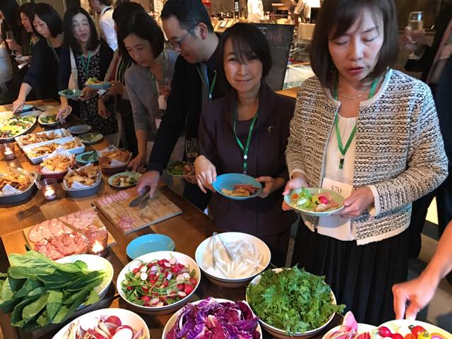 1次会 ヘルシーなお料理も好評でした！